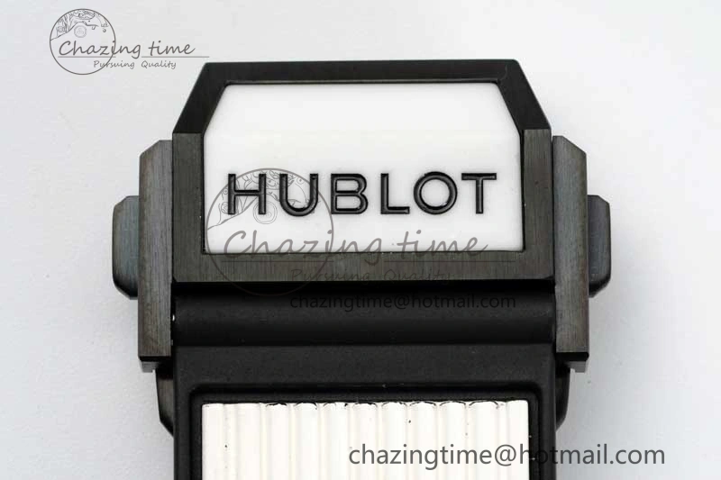 Big Bang Unico White Ceramic ZF 1:1 Best Edition Skeleton Dial on White Rubber Strap A1280