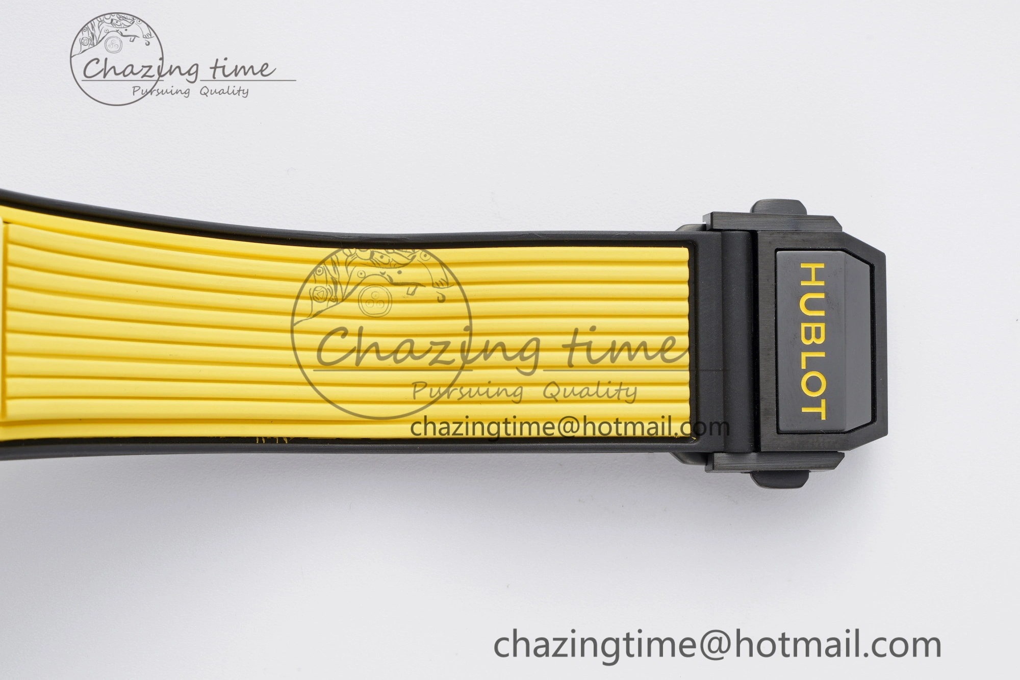 Big Bang Unico Yellow Magic Ceramic BBF 1:1 Best Edition Skeleton Dial on Yellow Rubber Strap A1280