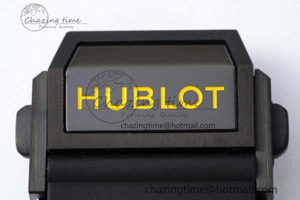 Big Bang Unico Yellow Magic Ceramic BBF 1:1 Best Edition Skeleton Dial on Yellow Rubber Strap A1280