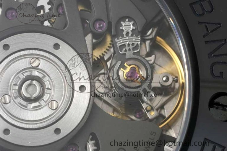 Big Bang Unico Yellow Magic Ceramic ZF 1:1 Best Edition Skeleton Dial on Yellow Rubber Strap A1280