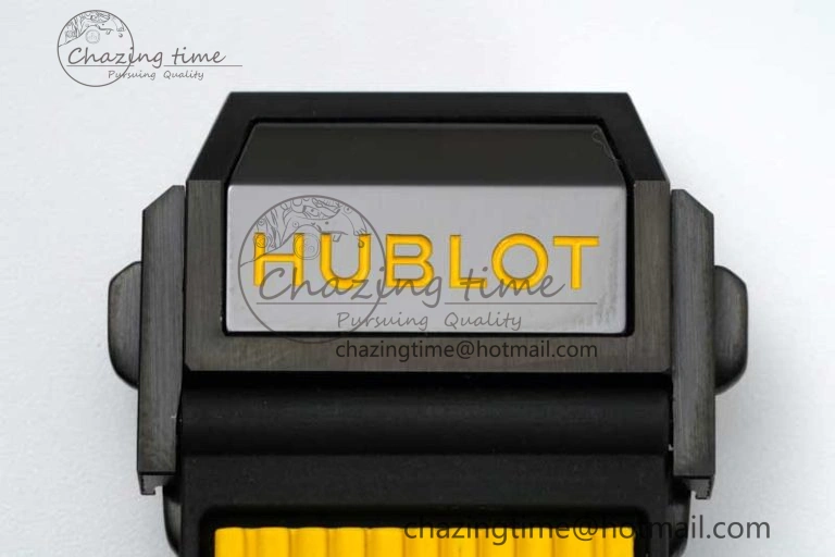 Big Bang Unico Yellow Magic Ceramic ZF 1:1 Best Edition Skeleton Dial on Yellow Rubber Strap A1280