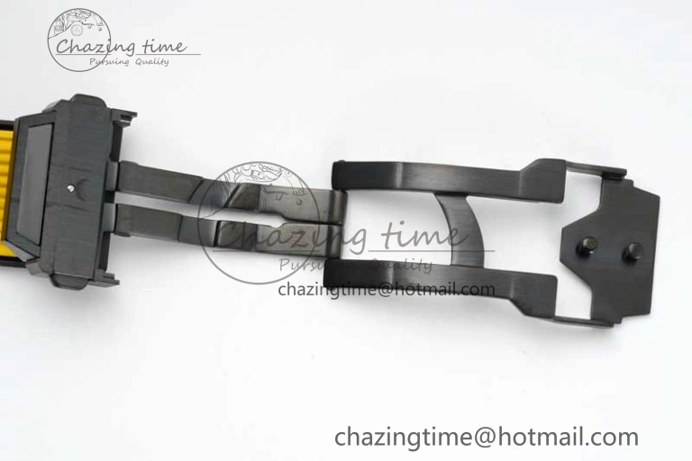 Big Bang Unico Yellow Magic Ceramic ZF 1:1 Best Edition Skeleton Dial on Yellow Rubber Strap A1280