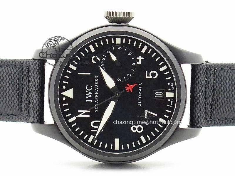 Big Pilot 5019 Ceramic Case Black Dial Asian 23J