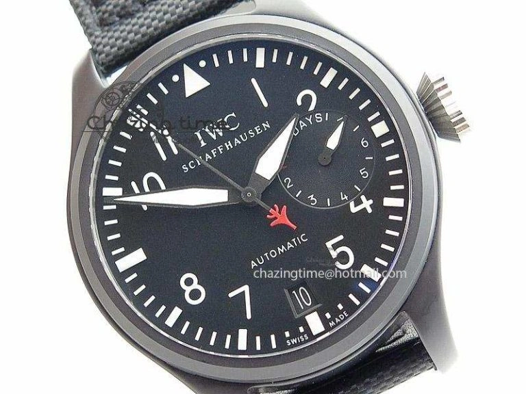 Big Pilot 5019 Ceramic Case Black Dial Asian 23J