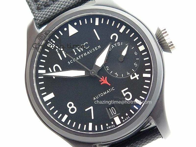 Big Pilot 5019 Ceramic Case Black Dial Asian 23J