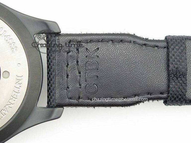 Big Pilot 5019 Ceramic Case Black Dial Green Markers Asian 23J