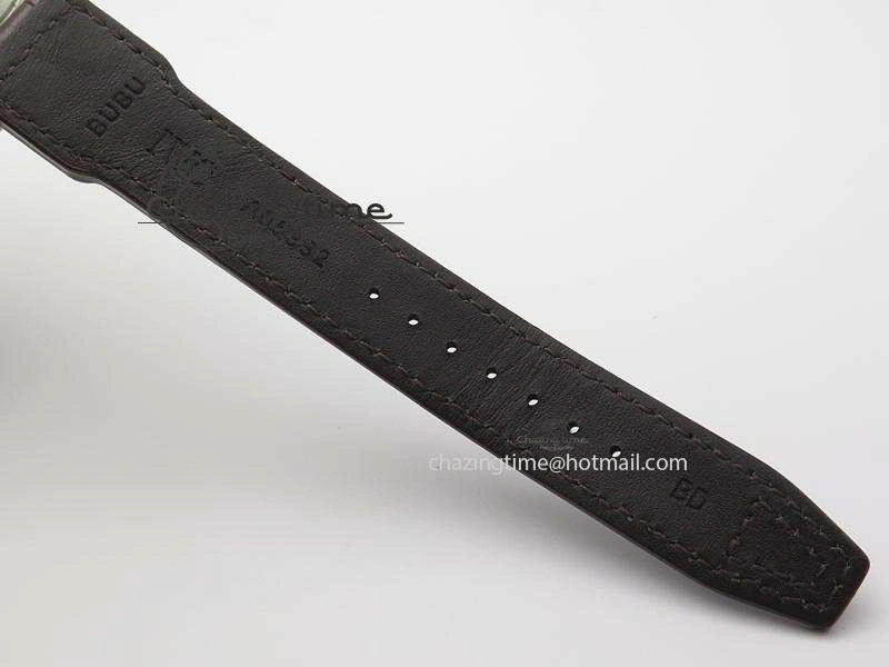Big Pilot IW5009 Grey Dial ZF Edition Grey Dial On Brown Leather Strap A51111 (Fantasy Dial Color)