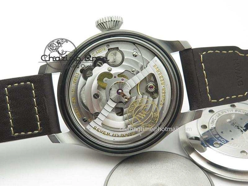 Big Pilot IW500908 ZF 1:1 Best Edition Le Petit Prince On Brown Leather Strap A521111 V2