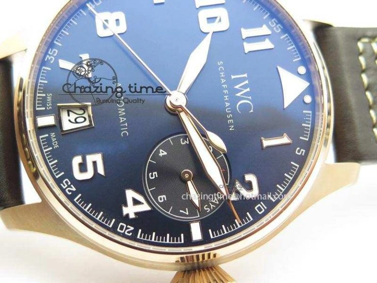 Big Pilot IW500909 RG ZF 1:1 Best Edition Le Petit Prince On Brown Leather Strap A521111