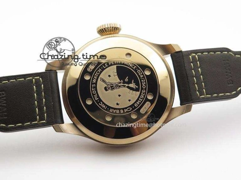 Big Pilot IW500909 RG ZF 1:1 Best Edition Le Petit Prince On Brown Leather Strap A521111