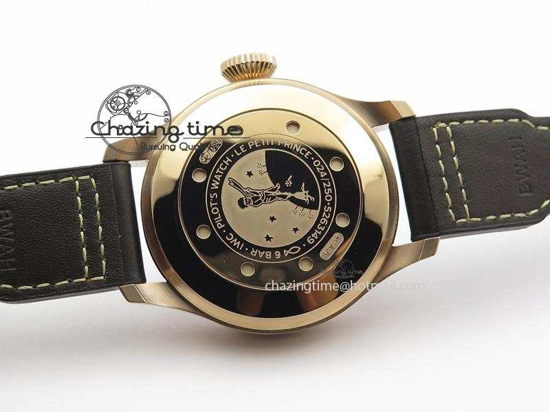 Big Pilot IW500909 RG ZF 1:1 Best Edition Le Petit Prince On Brown Leather Strap A521111