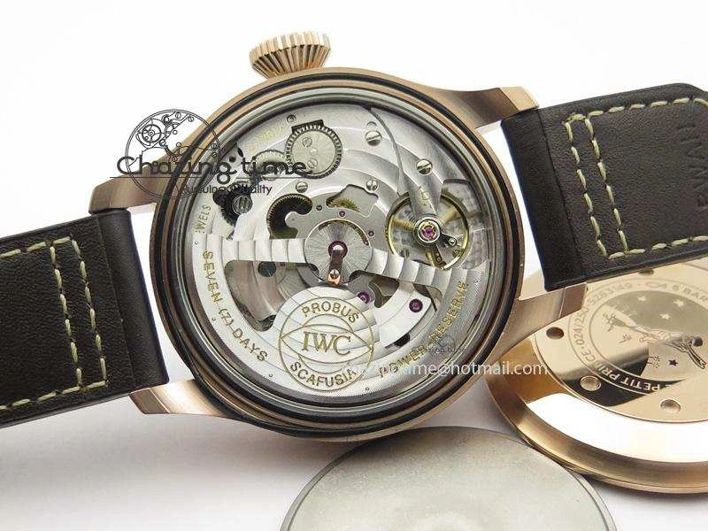 Big Pilot IW500909 RG ZF 1:1 Best Edition Le Petit Prince On Brown Leather Strap A521111