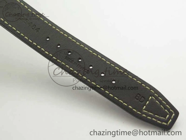 Big Pilot IW501004 Titanium ZF 1:1 Best Edition Black Dial On Brown Leather Strap A52110