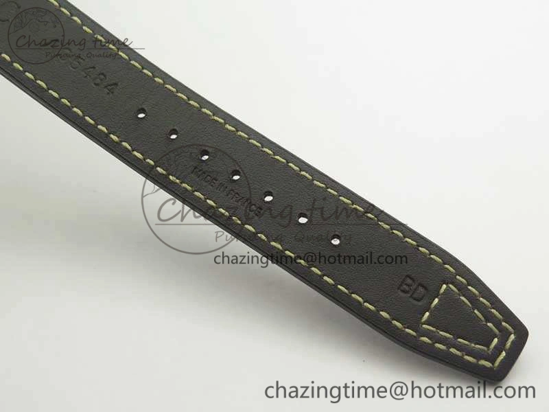 Big Pilot IW501004 Titanium ZF 1:1 Best Edition Black Dial On Brown Leather Strap A52110