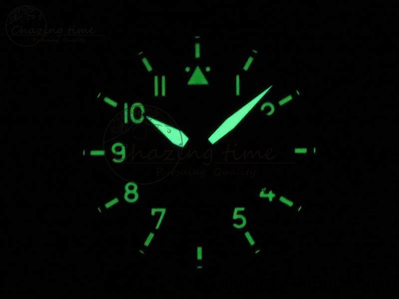Big Pilot IW501004 Titanium ZF 1:1 Best Edition Black Dial On Brown Leather Strap A52110