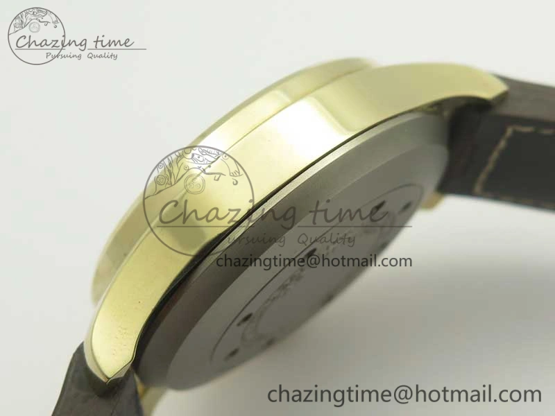 Big Pilot IW501005 Real Bronze ZF 1:1 Best Edition Black Dial on Brown Leather Strap A52000