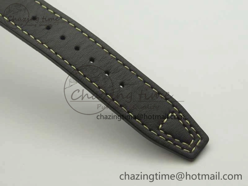 Big Pilot IW510301 Satin-Polished RG YLF Best Edition Black Dial On Leather Strap A521111