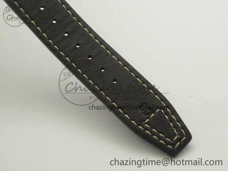 Big Pilot IW510301 Satin-Polished RG YLF Best Edition Black Dial On Leather Strap A521111