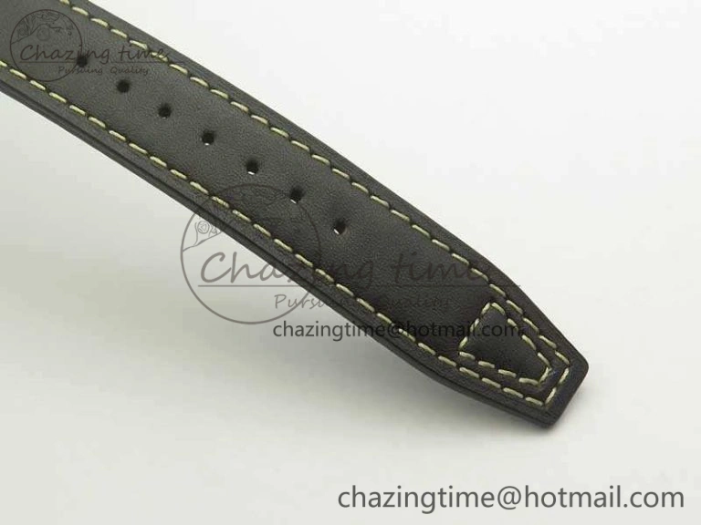 Big Pilot IW510301 Satin-Polished SS YLF Best Edition Black Dial On Leather Strap A521111