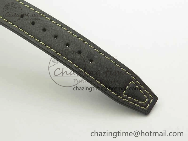 Big Pilot IW510301 Satin-Polished SS YLF Best Edition Black Dial On Leather Strap A521111