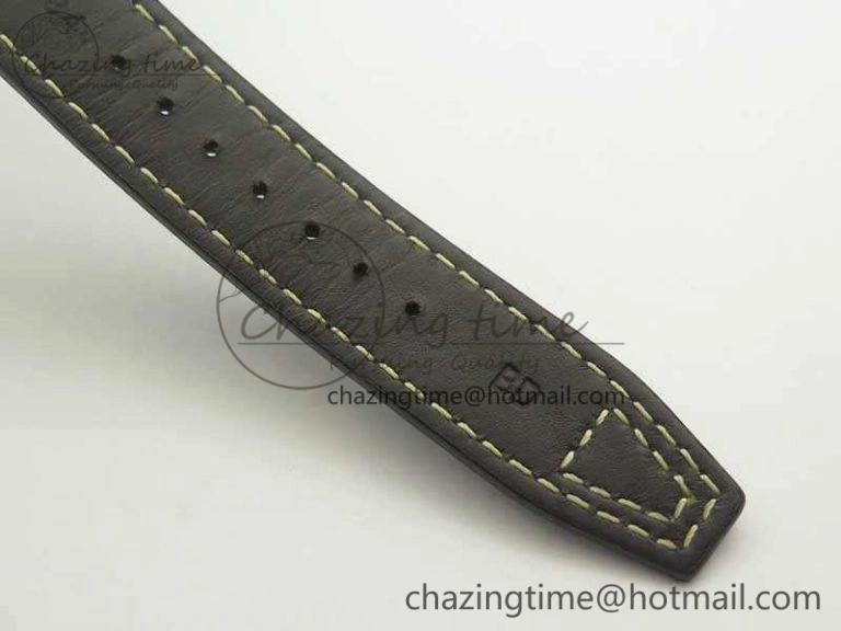Big Pilot IW510301 Satin-Polished SS YLF Best Edition Black Dial On Leather Strap A521111