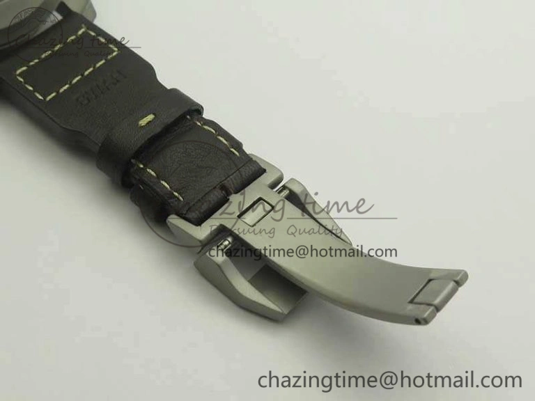 Big Pilot IW510301 Satin-Polished SS YLF Best Edition Black Dial On Leather Strap A521111