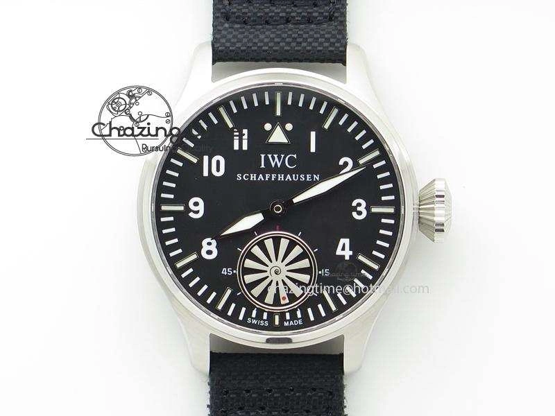 Big Pilot “Markus Buhler” IW5003 Turbine Movement On Black Strap A6497