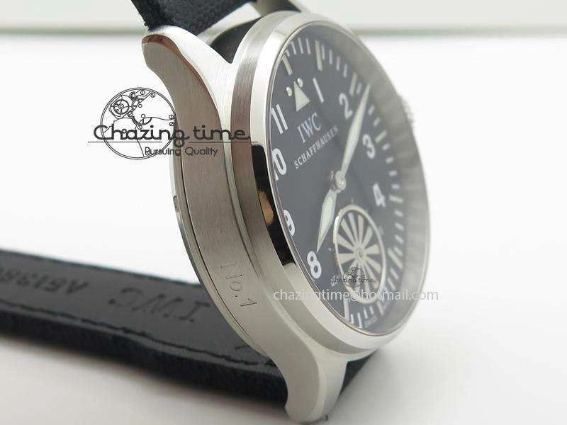 Big Pilot “Markus Buhler” IW5003 Turbine Movement On Black Strap A6497