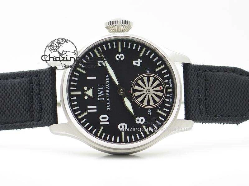 Big Pilot “Markus Buhler” IW5003 Turbine Movement On Black Strap A6497