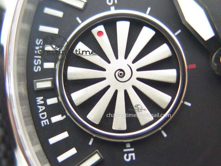 Big Pilot “Markus Buhler” IW5003 Turbine Movement On Black Strap A6497