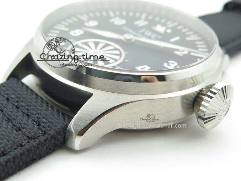 Big Pilot “Markus Buhler” IW5003 Turbine Movement On Black Strap A6497