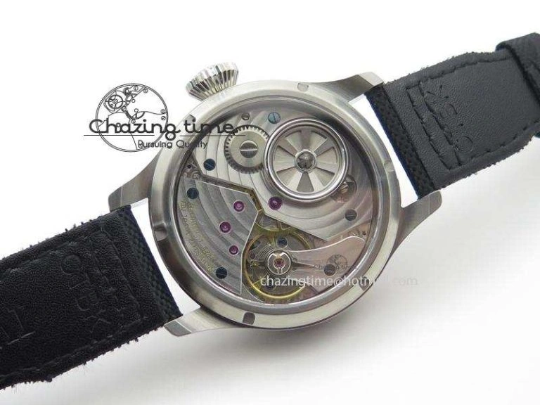 Big Pilot “Markus Buhler” IW5003 Turbine Movement On Black Strap A6497
