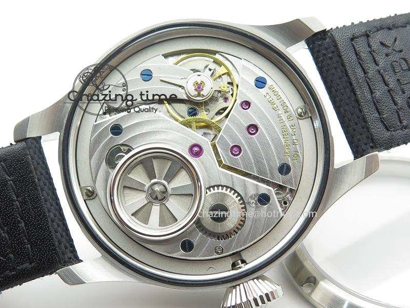 Big Pilot “Markus Buhler” IW5003 Turbine Movement On Black Strap A6497