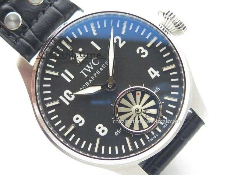 Big Pilot “Markus Buhler” IW5003 Turbine Movement V6F Best Edition On Leather Strap A6498