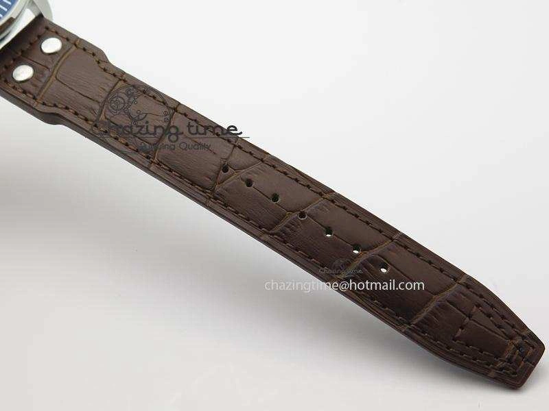 Big Pilot “Markus Buhler” IW5003 Turbine V6F Best Edition Blue Dial On Leather Strap A6498