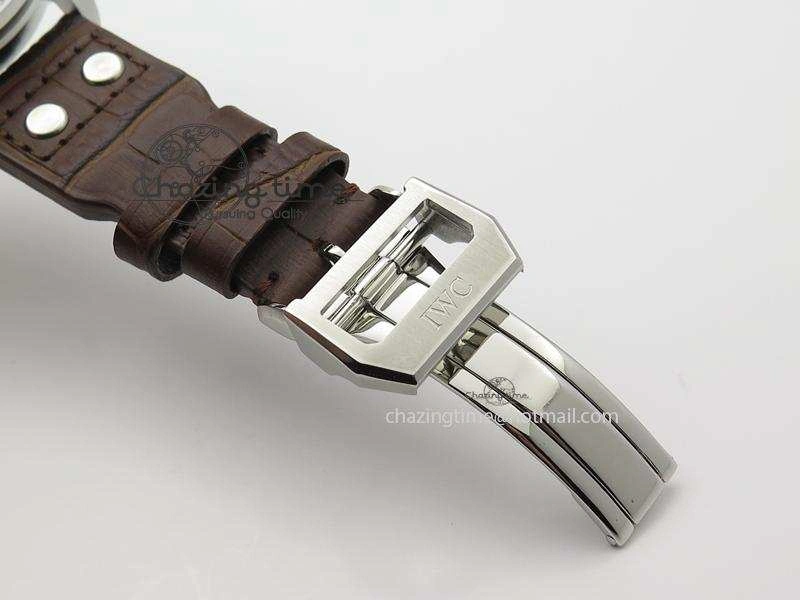 Big Pilot “Markus Buhler” IW5003 Turbine V6F Best Edition Blue Dial On Leather Strap A6498