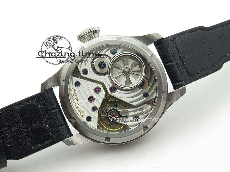 Big Pilot “Markus Buhler” IW5003 Turbine V6F Best Edition Grey Dial On Leather Strap A6498