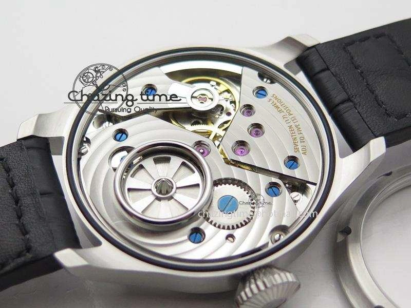 Big Pilot “Markus Buhler” IW5003 Turbine V6F Best Edition Grey Dial On Leather Strap A6498