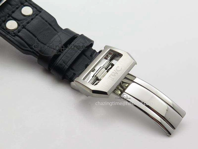 Big Pilot “Markus Buhler” IW5003 Turbine V6F Best Edition Grey Dial On Leather Strap A6498