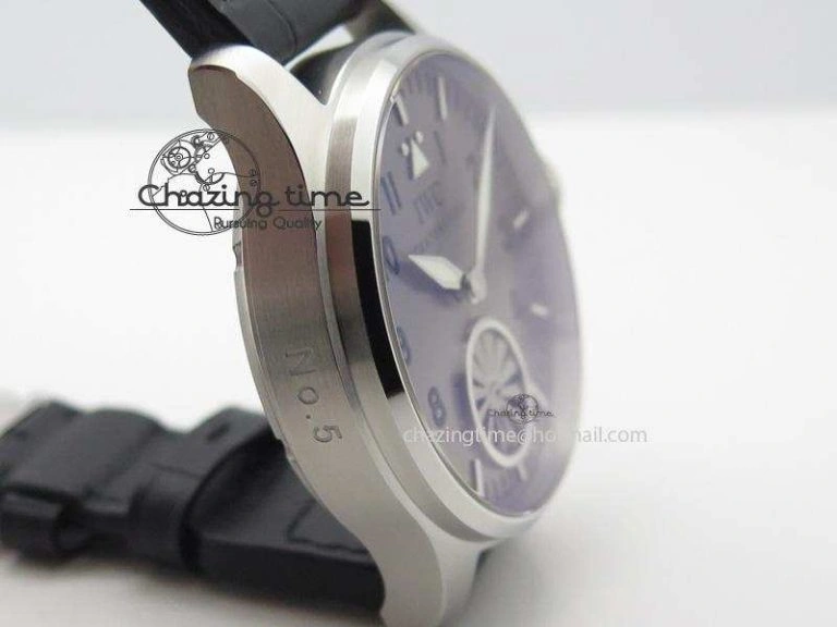 Big Pilot “Markus Buhler” IW5003 Turbine V6F Best Edition Grey Dial On Leather Strap A6498
