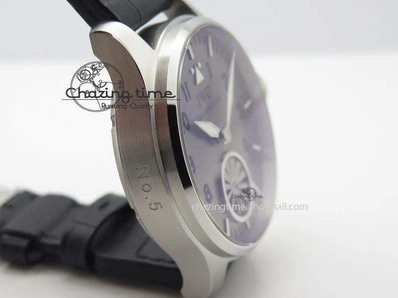 Big Pilot “Markus Buhler” IW5003 Turbine V6F Best Edition Grey Dial On Leather Strap A6498