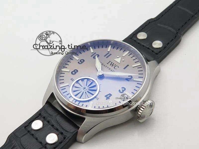 Big Pilot “Markus Buhler” IW5003 Turbine V6F Best Edition Grey Dial On Leather Strap A6498