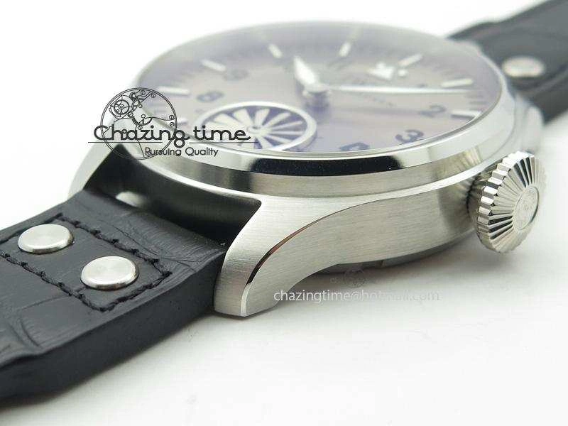 Big Pilot “Markus Buhler” IW5003 Turbine V6F Best Edition Grey Dial On Leather Strap A6498