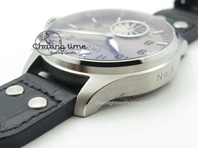Big Pilot “Markus Buhler” IW5003 Turbine V6F Best Edition Grey Dial On Leather Strap A6498