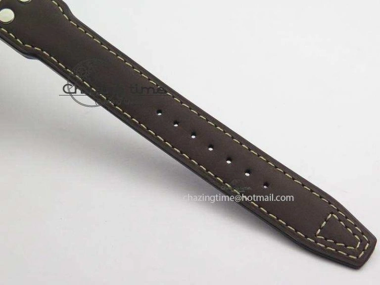 Big Pilot Real PR IW500422 ZF Best Edition Brown Dial On Brown Leather Strap A51111