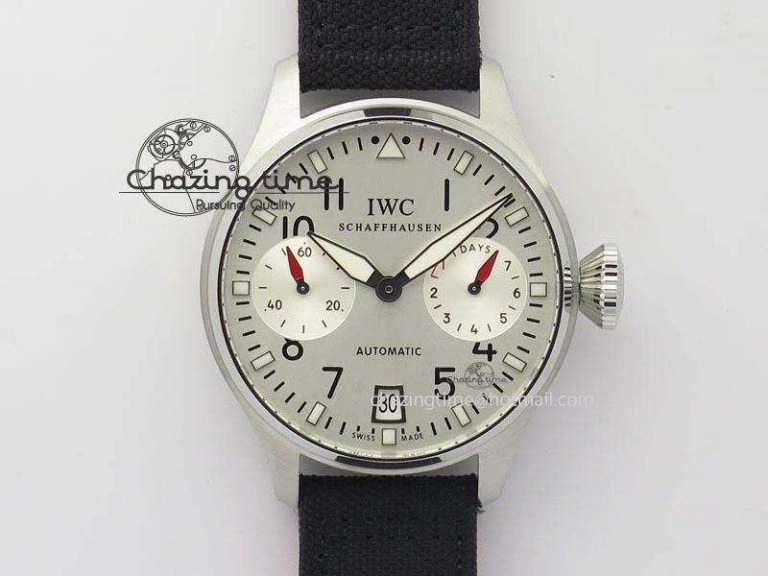 Big Pilot Real PR IW500432 DFB Limited Edition ZF 1:1 Best Edition On Black Nylon Strap A51011