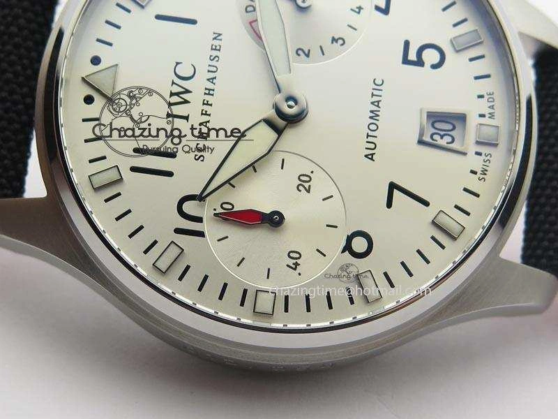 Big Pilot Real PR IW500432 DFB Limited Edition ZF 1:1 Best Edition On Black Nylon Strap A51011