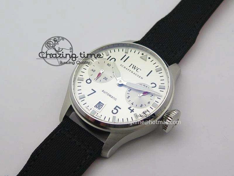 Big Pilot Real PR IW500432 DFB Limited Edition ZF 1:1 Best Edition On Black Nylon Strap A51011