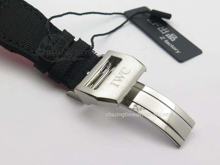 Big Pilot Real PR IW500432 DFB Limited Edition ZF 1:1 Best Edition On Black Nylon Strap A51011