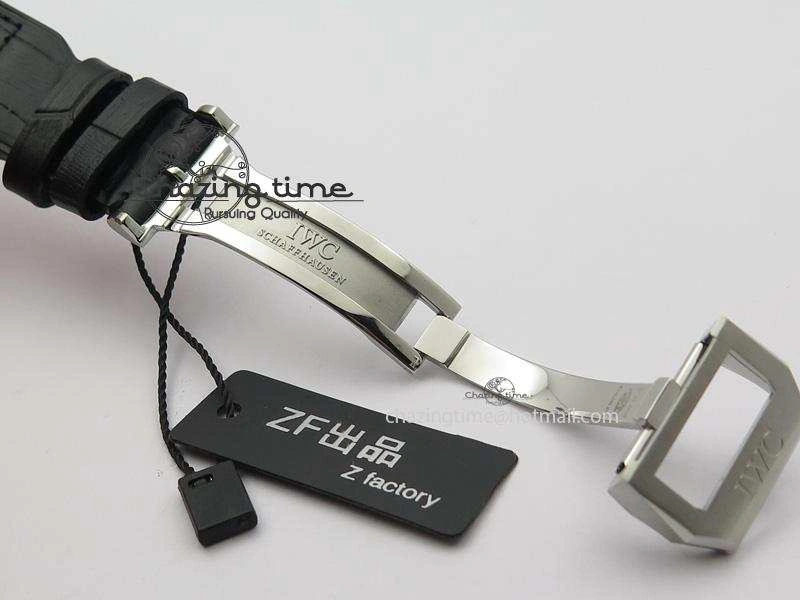 Big Pilot Real PR IW500433 “Muhammad Ali” ZF Best Edition On Black Leather Strap A51111